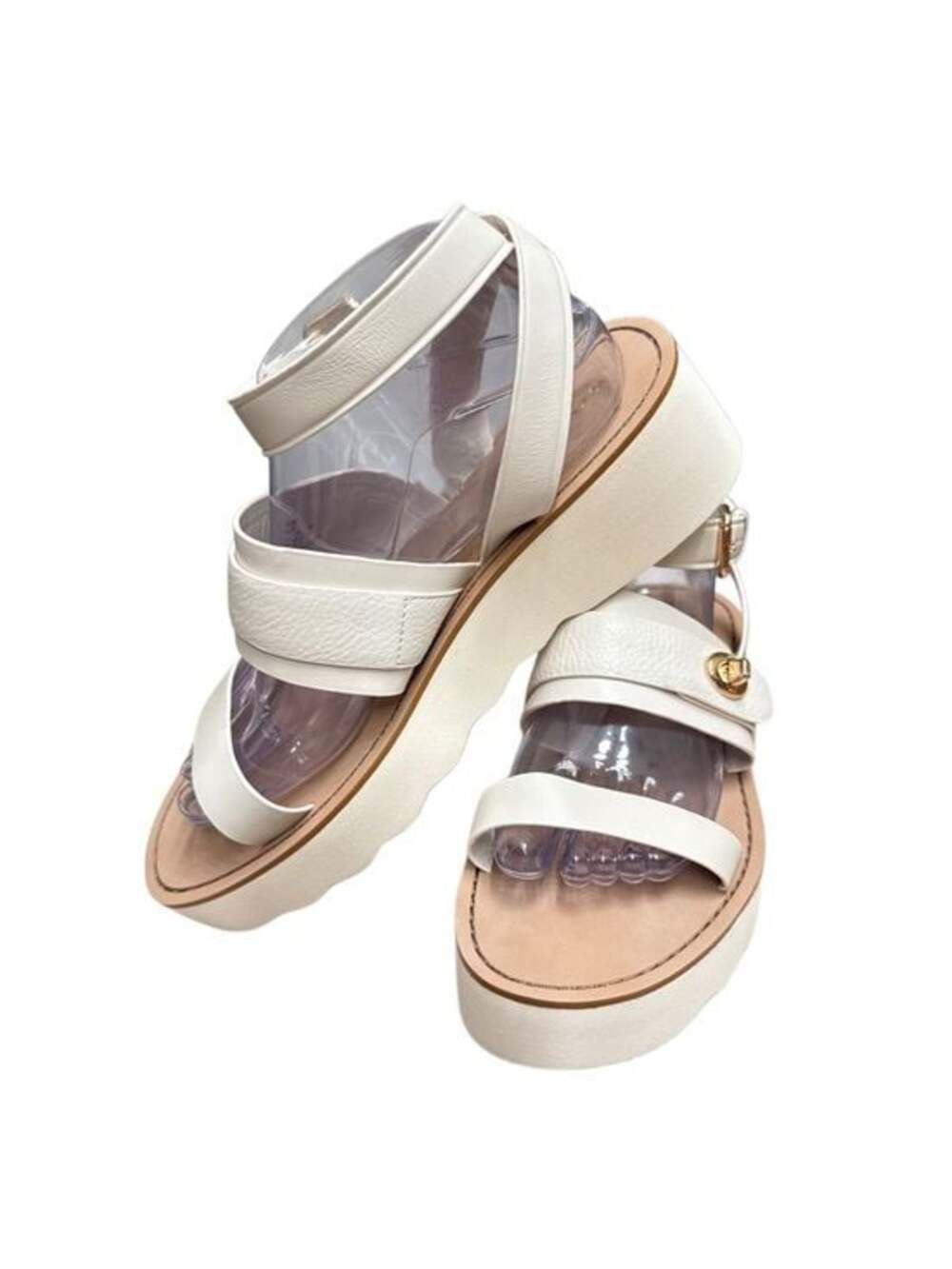 COACH PLATT PLATFORM SANDAL Sz. 10 - Picture 2 of 9